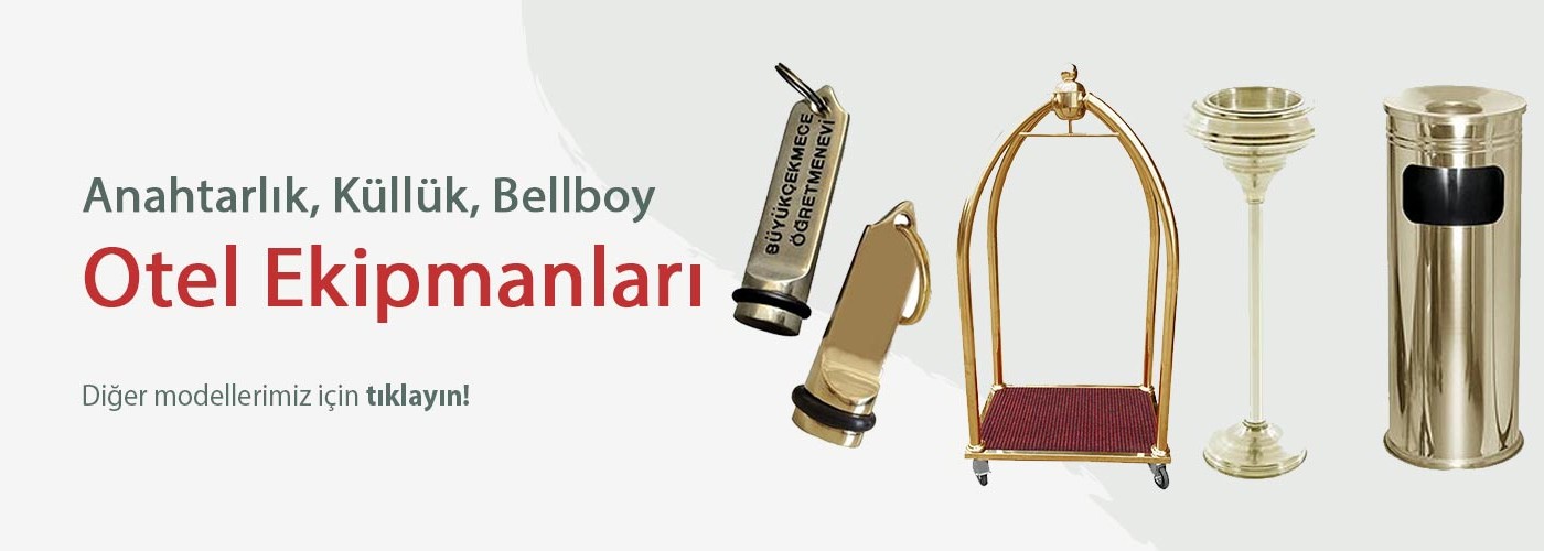 küllük, anahtarlık, bellboy, otel ekipmanları