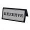 Rezerve Yazısı - Masa Üstü Rezerve - Gümüş