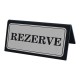 Rezerve Yazısı - Masa Üstü Rezerve - Gümüş Rezerve Yazısı - Masa Üstü Rezerve - Gümüş